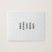 personaliseer uw kleine portret voor puzzelstukjes legpuzzel (Horizontaal)