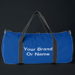 Personaliseer uw merk of naam blauw plunjezak<br><div class="desc">Tas Type: Print Cut Sew Large Duffel Bag Lichtgewicht en duurzaam, onze custom all over print duffel tassen zijn essentieel voor een drukke levensstijl. Perfect voor de sportschool of een handbagage op een vlucht - je zult het overal mee naartoe nemen! Pas uw eigen plunjezak aan met uw favoriete design,...</div>