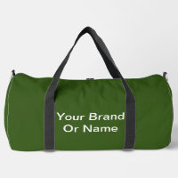 Personaliseer uw merk of naam Forest Green