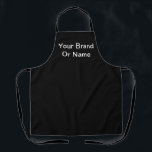 Personaliseer uw merk zwart schort<br><div class="desc">Maat: All-Over Print Schort, Medium 26 "x30" Of u nu thuis kookt, een zomerse BBQ host of kunst & ambachten maakt - doe dit in stijl met onze volledig aanpasbare schorten! Gemaakt van een top kwaliteit polyester, onze volledig sublimatie design zullen zeker een grote indruk maken op uw gasten. Verkrijgbaar...</div>