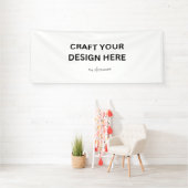 Personaliseer uw ontwerp, logo of bericht 4'x10' spandoek (Insitu)