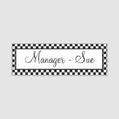 Personaliseer uw ontwerper naamplaatje (Voorkant)