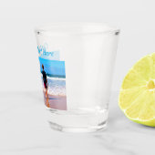 Personaliseer uw Photo Shot Glass aangepaste tekst Shot Glas (Rechts)