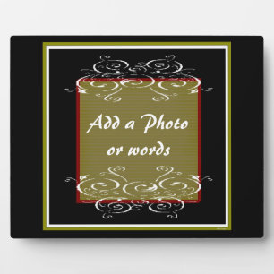 Personaliseer uw Plaque Fotoplaat