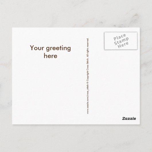 Personaliseer uw roadtrip USA Briefkaart (Achterkant)