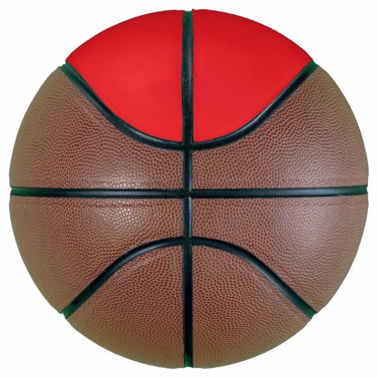 Personaliseer uw rood basketbal (Rechts)