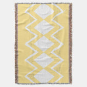 Personaliseer uw strand House Aqua Gray Zig Zag Deken (Voorkant Verticaal)