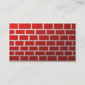 Personaliseer uw Visitekaartje voor de rode stenen (Achterkant)