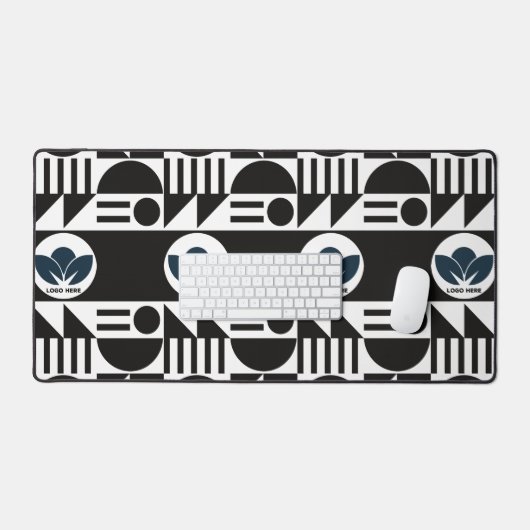 Personaliseer uw werkruimte: Bauhaus Custom Logo Bureaumat (Keyboard & Muis)