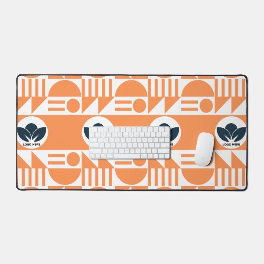 Personaliseer uw werkruimte: Bauhaus Custom Logo Bureaumat (Keyboard & Muis)