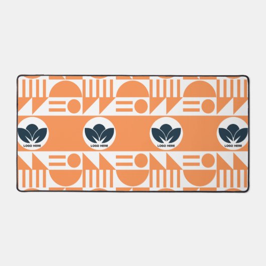 Personaliseer uw werkruimte: Bauhaus Custom Logo Bureaumat (Voorkant)
