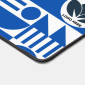 Personaliseer uw werkruimte: Bauhaus Custom Logo Bureaumat (Hoek)