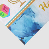 Personaliseer Vakantiegiften HANUKKAH Tissue Paper Tissuepapier (Detail)