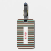 Personaliseer, van Groep, de Gelukkig Dag van de V Bagagelabel (Achterkant verticaal)