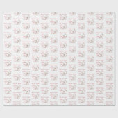 Personaliseer, van Groep, de Gelukkig Dag van de V Cadeaupapier (Vlak)