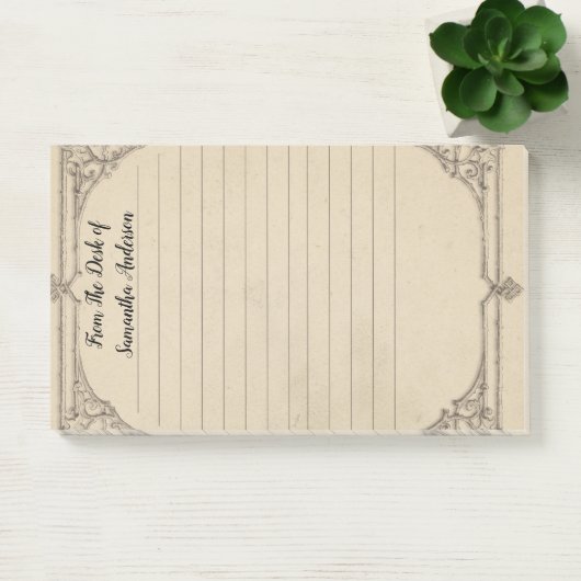 Personaliseer  Verondersteld Antiek Persoonlijk P Post-it® Notes (Kantoor)
