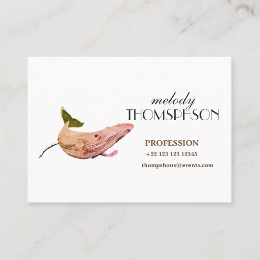 Personaliseer Visitekaartje (Voorkant)