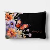 Personaliseer vlinder & wilde bloemen etui (Voorkant)