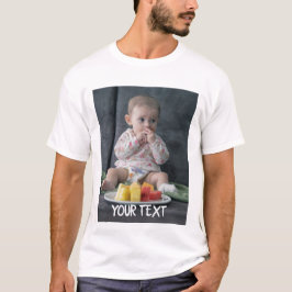 Personaliseer. Voeg Foto en Tekst toe. Gepersonali T-shirt