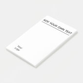 Personaliseer. Voeg Logo toe. Post-it® Notes (Schuin)