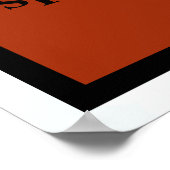 Personaliseer, voeg tekst toe, het Poster van de S (Hoek)