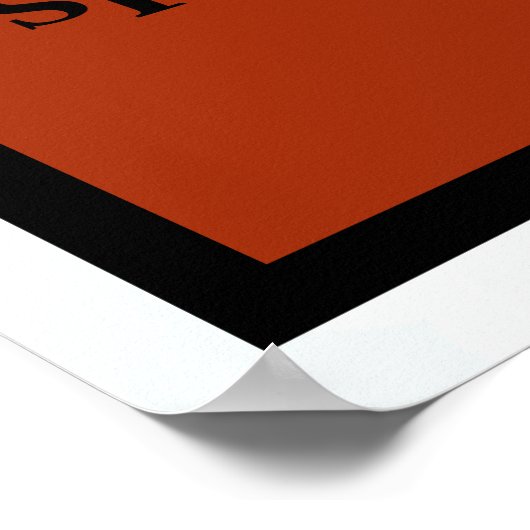 Personaliseer, voeg tekst toe, het Poster van de S (Hoek)