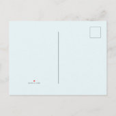 Personaliseer Vrijgezellenfeest Blue Hydrangea Aankondigingskaart (Achterkant)