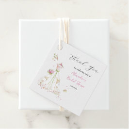 Personaliseer Vrijgezellenfeest jurk Dank u Bedankjes Labels
