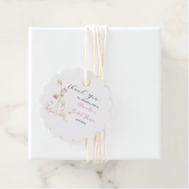 Personaliseer Vrijgezellenfeest jurk Dank u Bedankjes Labels