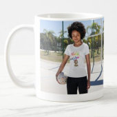 Personaliseer vrolijk kerstfeest Happy and Free Do Koffiemok