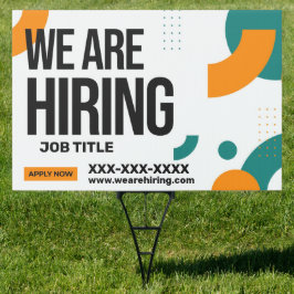Personaliseer We Are Hiring Functietitel Contact I Tuinbord