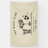 Personaliseer Weekend Trip Strand Bruidsmeisjesfee Spandoek (Verticaal)
