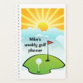 Personaliseer wekelijkse golf planner (Voorkant)