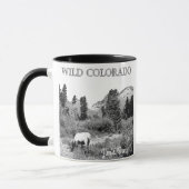 Personaliseer Wild Colorado Elk Wilderness Mok (Links)