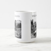 Personaliseer Wilde Colorado Elk Wilderness Magische Mok (Midden)