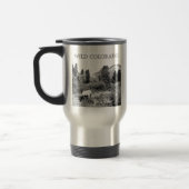 Personaliseer Wilde Colorado Elk Wilderness Reisbeker (Links)
