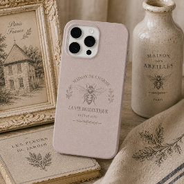 Personaliseer zachte vintage Franse landelijke est iPhone 15 Pro Case