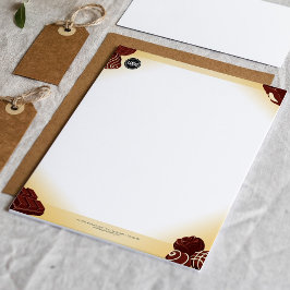Personaliseer zakelijke Logo | Chocolate Company Briefhoofd