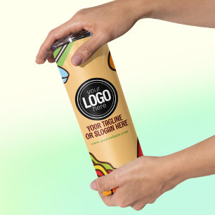 Personaliseer zakelijke Logo   Hamburger Hotdog-th Thermosbeker