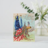 Personaliseerbaar -Amerikaans Briefkaart (Staand voorkant)