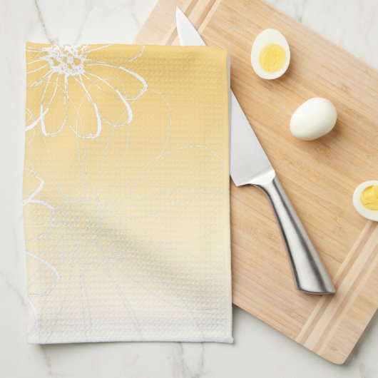 Personaliseerbaar: Bijen Theedoek (Quarter Fold)