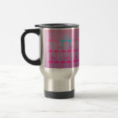 Personaliseerbaar: Flamingo twee Reisbeker (Links)
