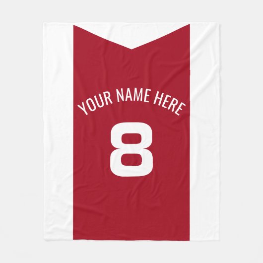 Personaliseerbaar Fleece Deken (Voorkant)