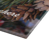 Personaliseerbaar: Gingerbrood Snijplank (Hoek)