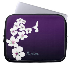 Personaliseerbaar: Hummingvogel Laptop Sleeve