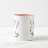 Personaliseerbaar: Little Alfie Tweekleurige Koffiemok (Center)