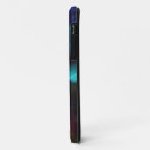 personaliseerbaar muzikaal notitieblauw Case-Mate iPhone case (Achterkant/links)