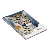 PERSONALISEERbaar Paper Leopard Notitieboek Journa (Rechterzijde)