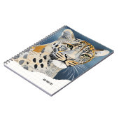 PERSONALISEERbaar Paper Leopard Notitieboek Journa (Linkerzijde)