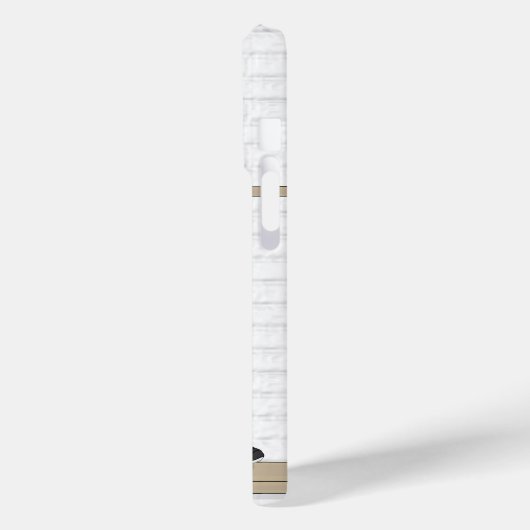 Personaliseerbaar Rood Wit Voetbalshirt Case-Mate iPhone Case (Achterkant / Links)